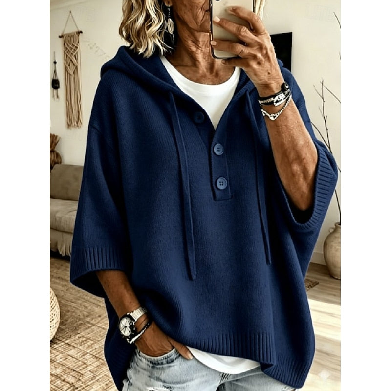 Maeve | Relaxed Hooded Sweater