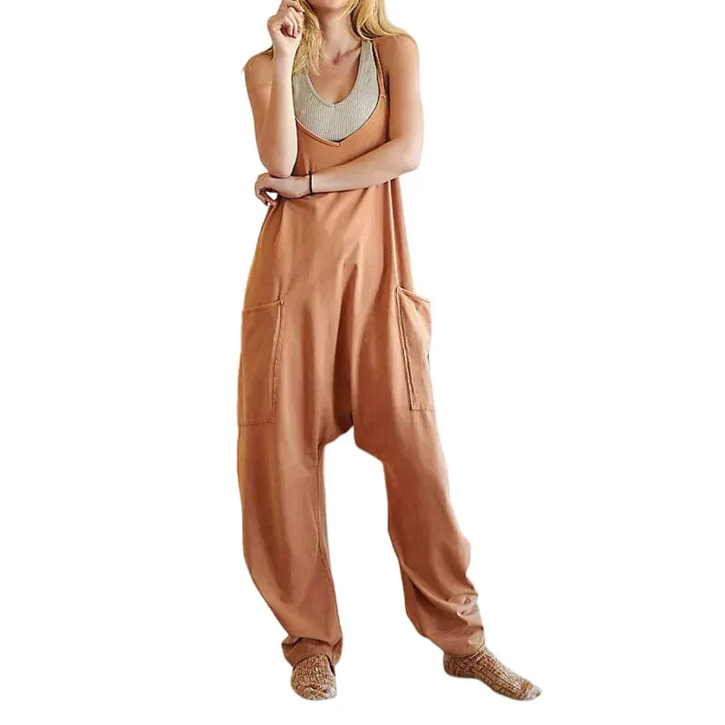 Jumpsuit met Voorzakken voor Dames