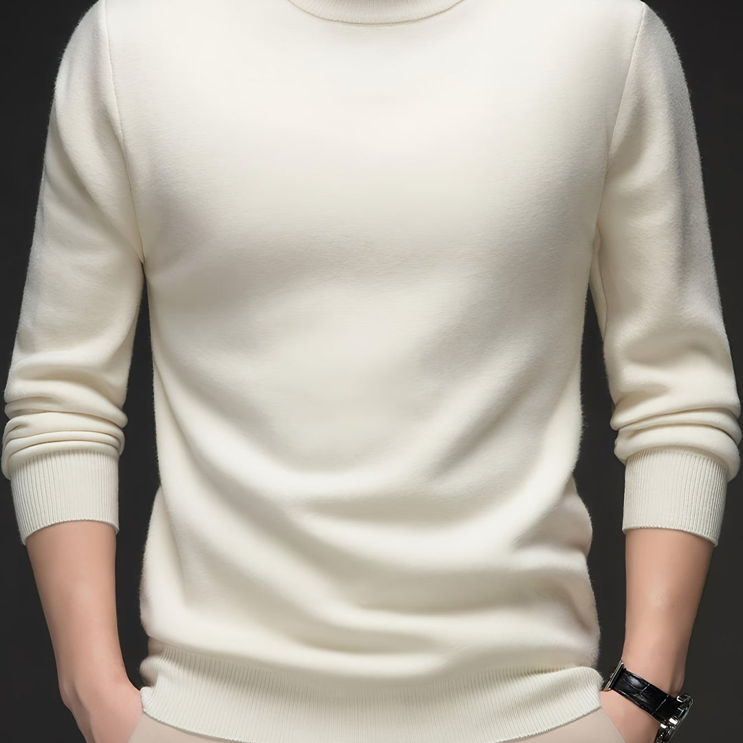 Russell | Verfijnde Mock-Neck Trui