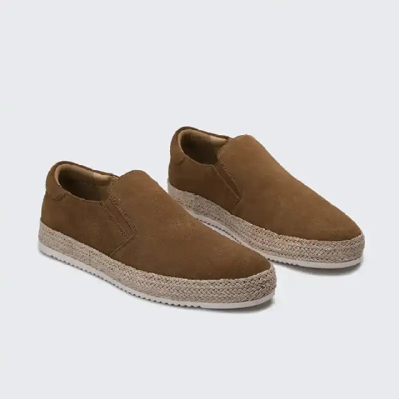 Jacob | Herenschoenen met instapmodel en gevlochten zool