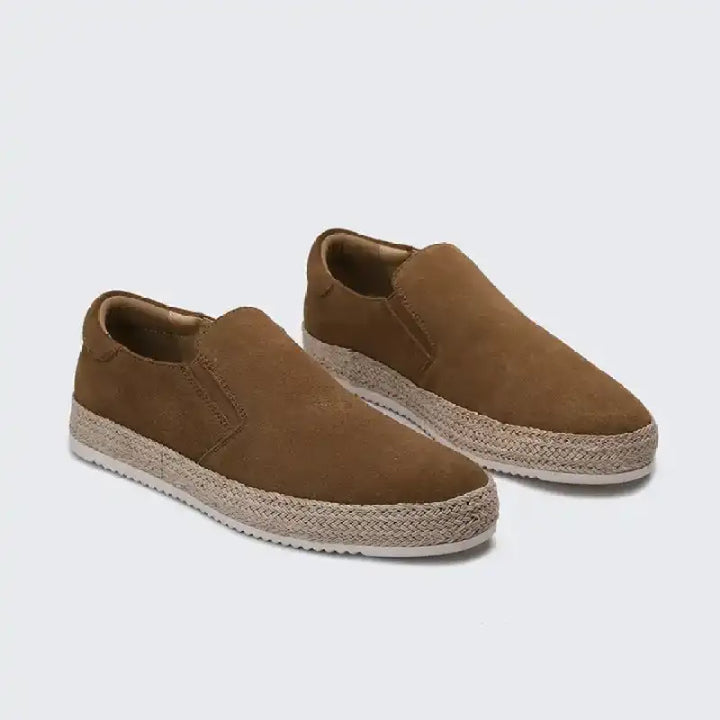 Jacob | Herenschoenen met instapmodel en gevlochten zool