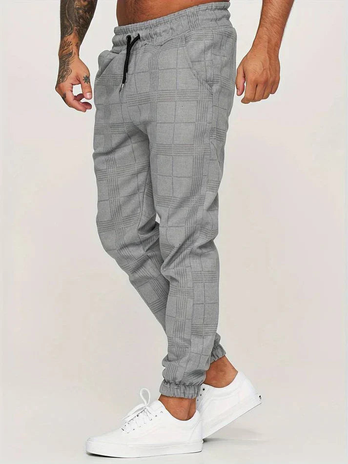 Evert™ Geruite Joggingbroek