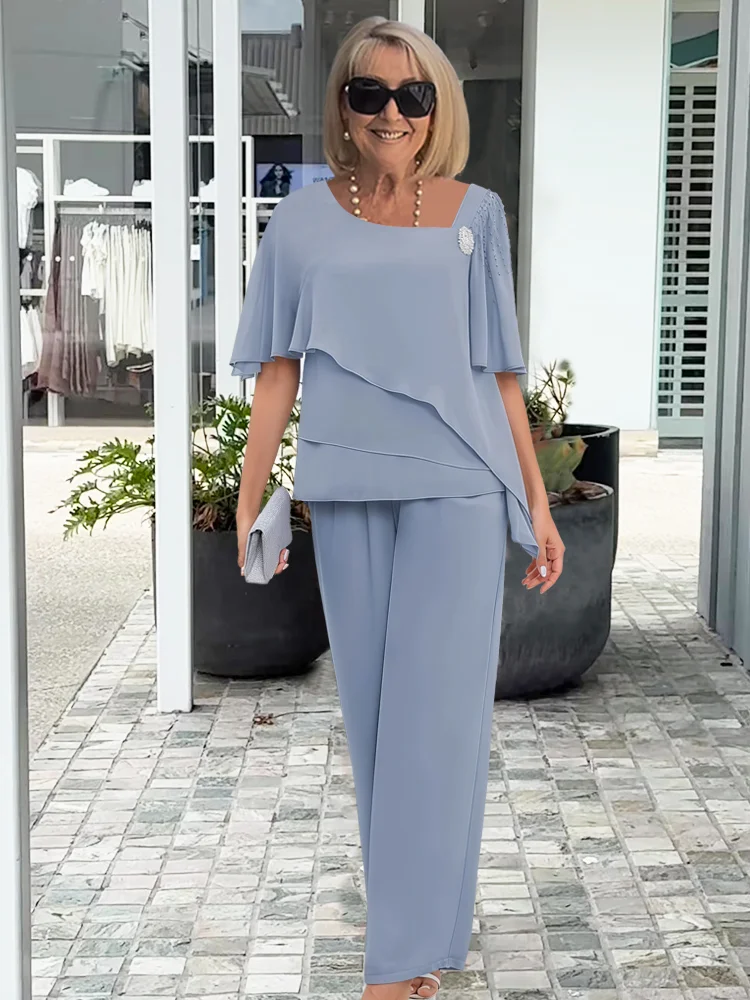 Sabrina | Dames Twee Delige Elegante Broek Set