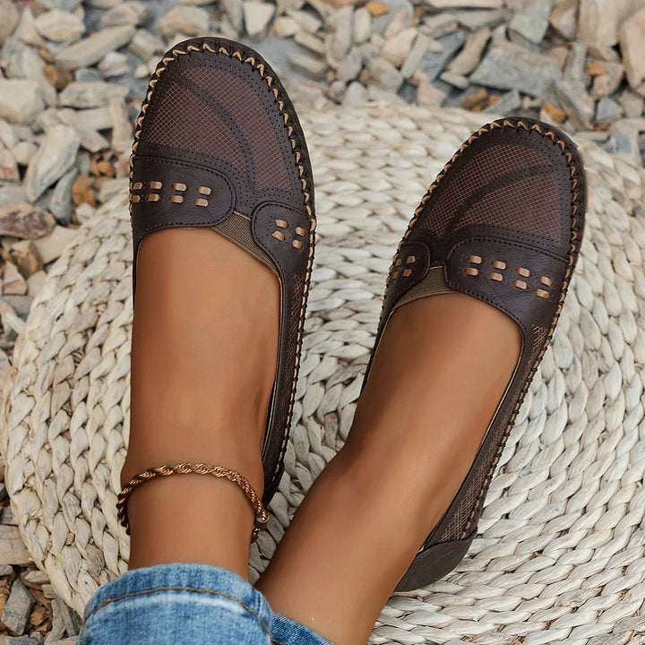 Samantha | Dames Stijlvolle Orthopedische Casual Instapschoenen