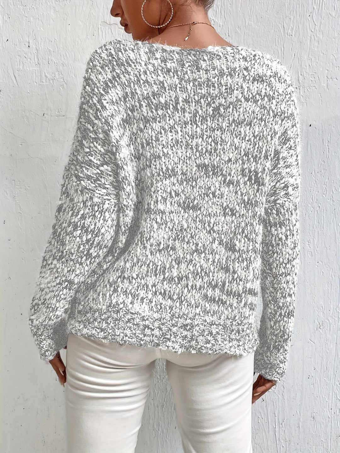 Serina - Casual Trui met Lange Mouwen