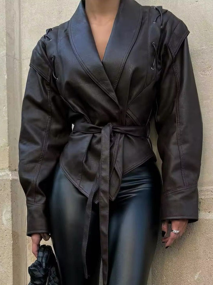 Clara | Verfijnde Everyday Signature Leren Jas
