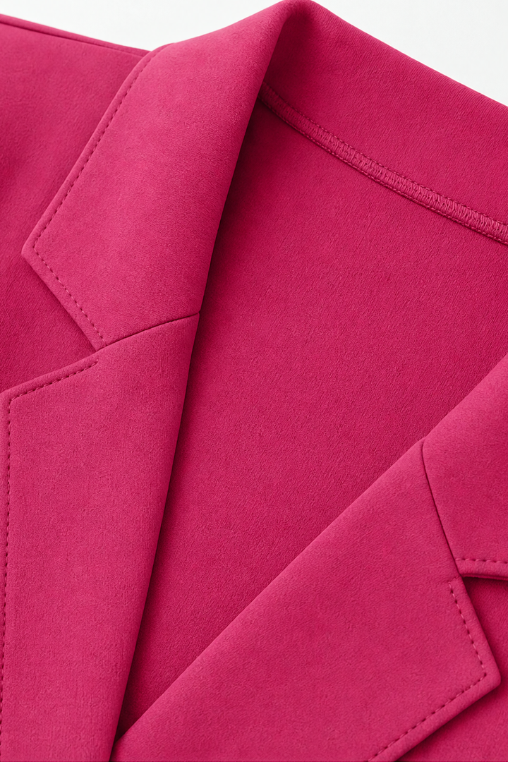 Structria – Zachte Knit Gelaagde Blazer Cardigan