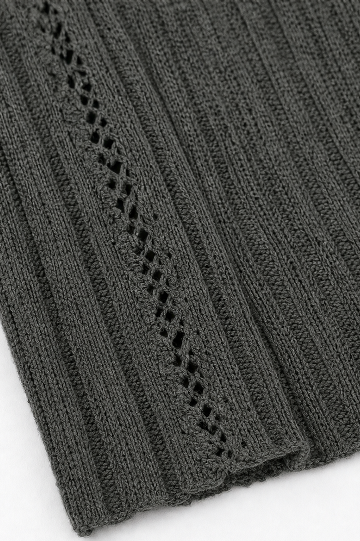 Wearbella – Open-Front Waterfall Brei Cardigan