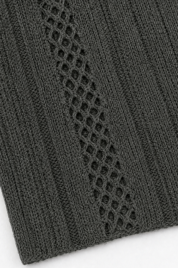 Wearbella – Open-Front Waterfall Brei Cardigan