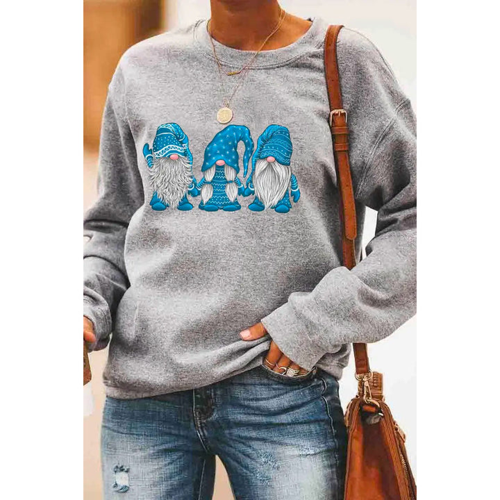 Schattige Santa Graphic Sweater