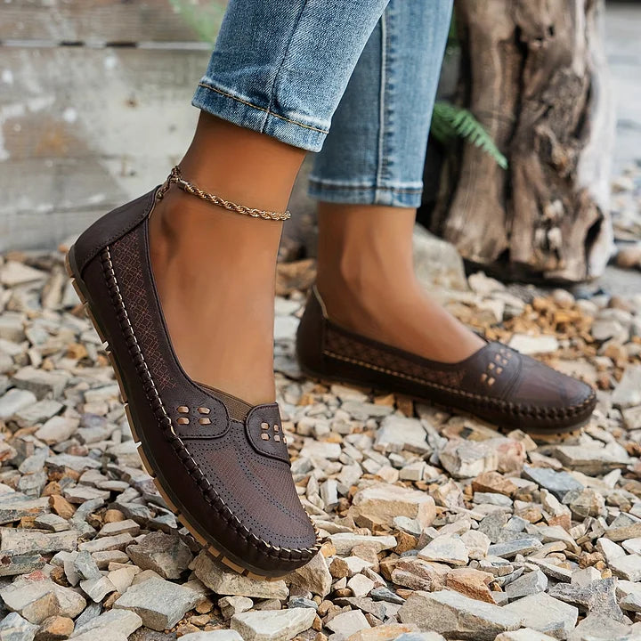 Samantha | Dames Stijlvolle Orthopedische Casual Instapschoenen