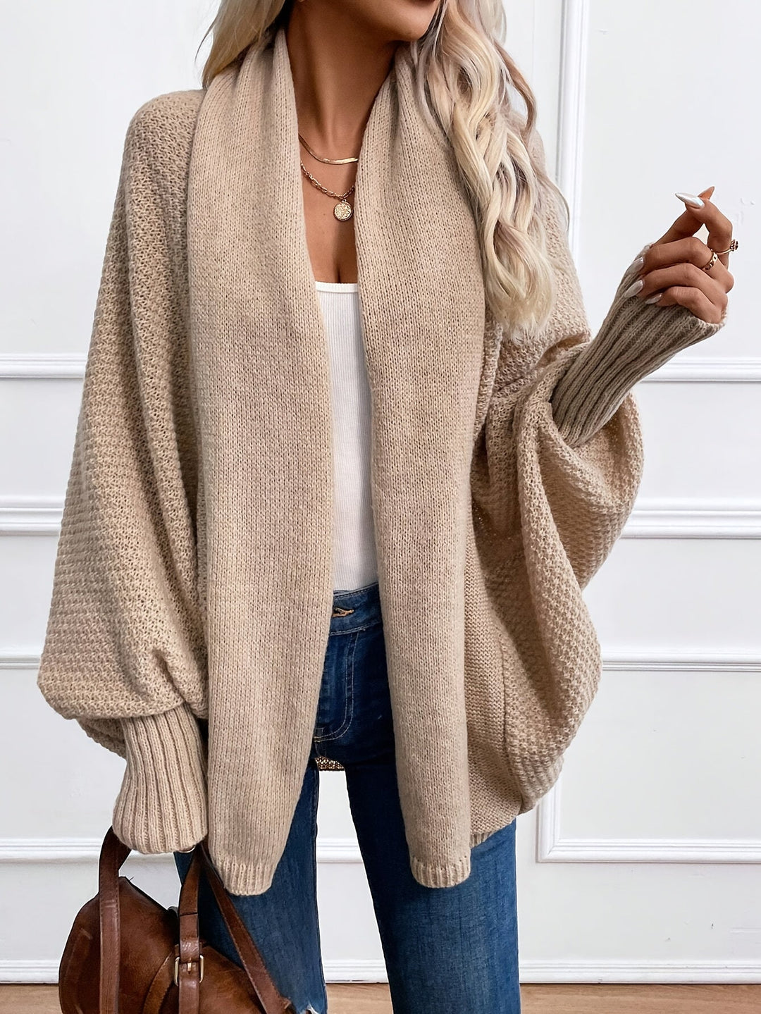 Zinnia - Batwing Gebreide Cardigan