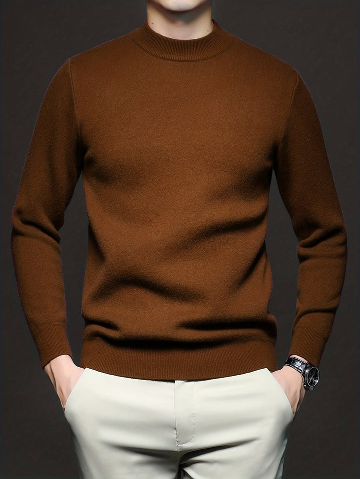 Russell | Verfijnde Mock-Neck Trui