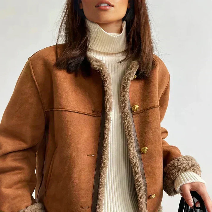 ADDISON – CHIC NEP-SHEARLING JACKET