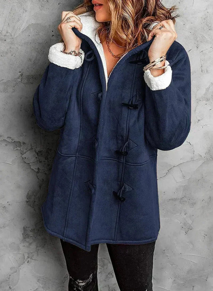 HERFST – GEZELLIGE TOGGLE HOOD JAS