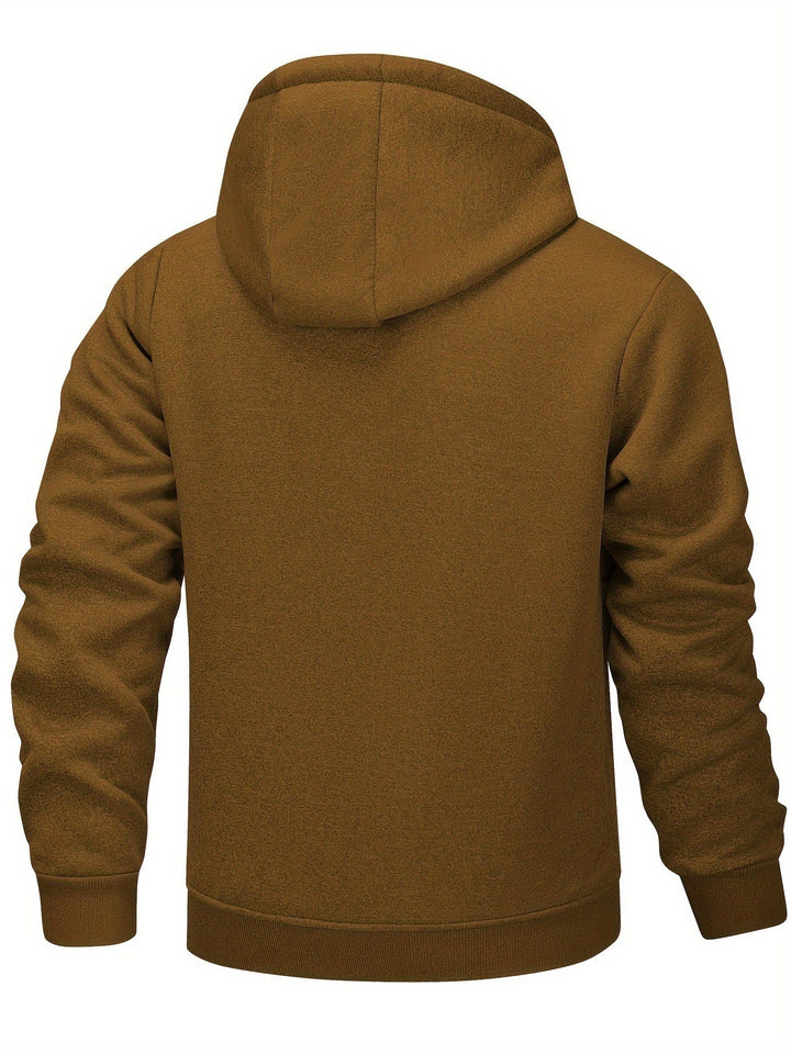 Russell | Gezellige Hooded Zip-Up Jast