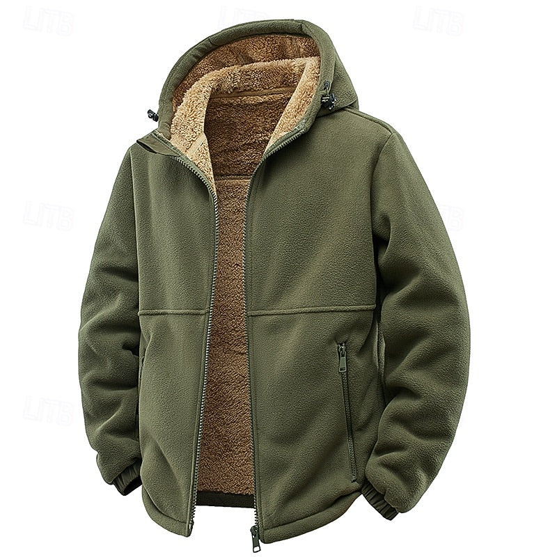 Tobias | Gezellige Hoodie Volledige Rits Jas