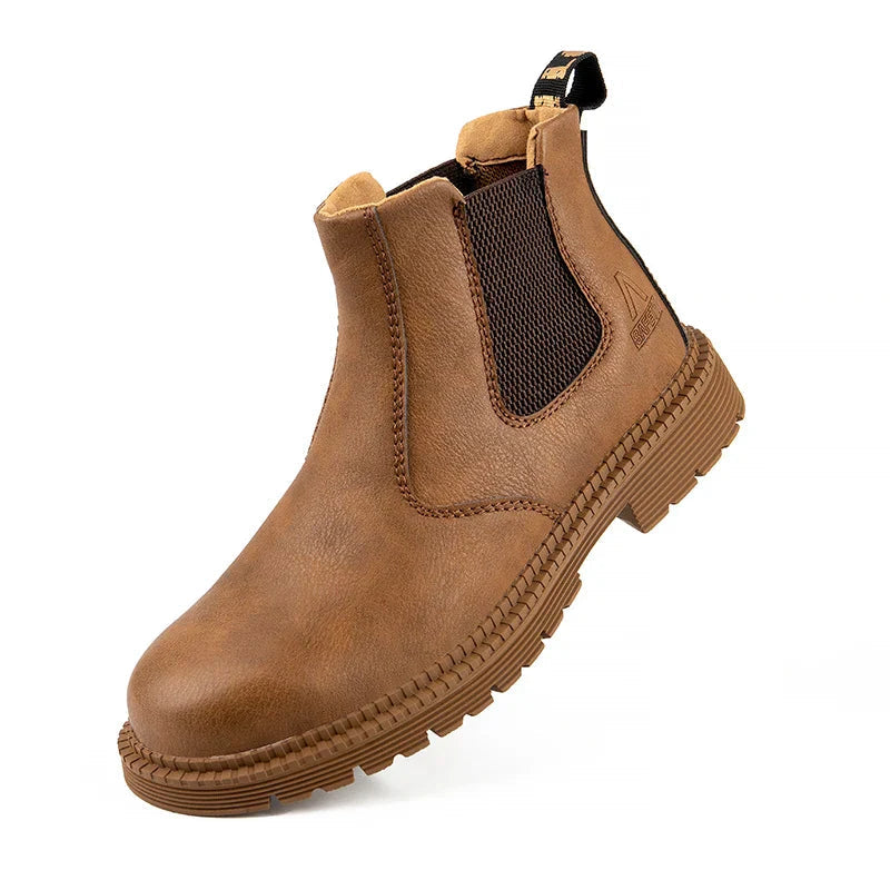 Stalen Neus Chelsea Boots voor Zware Omstandigheden