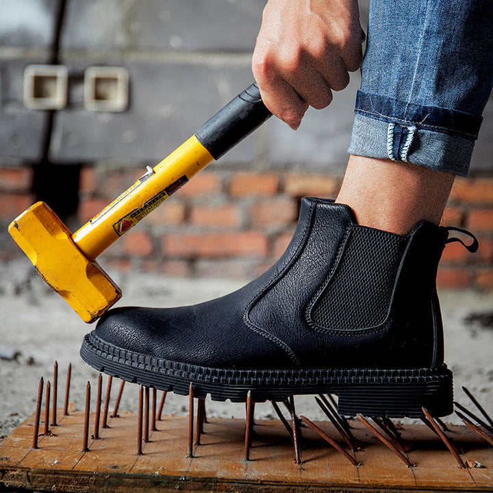 Stalen Neus Chelsea Boots voor Zware Omstandigheden