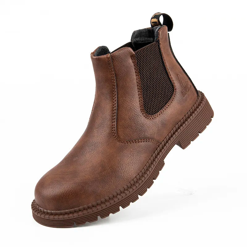 Stalen Neus Chelsea Boots voor Zware Omstandigheden