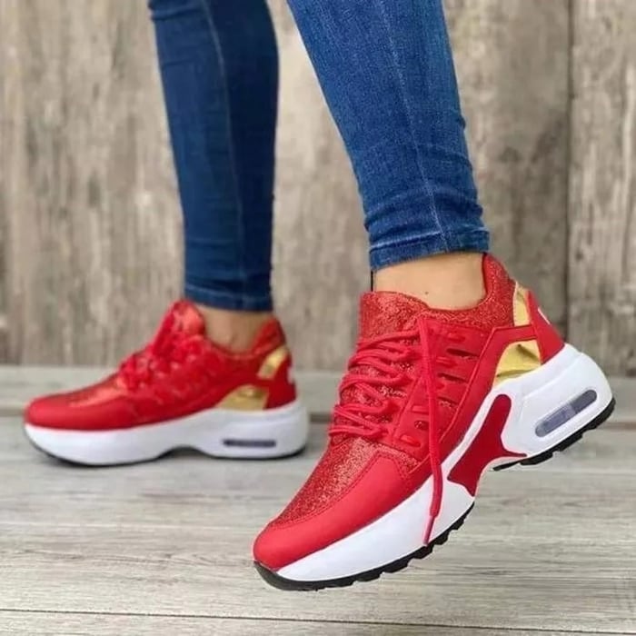 Dames All-Season Vetersneakers met Dikke Zool