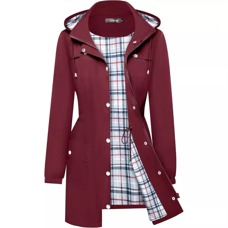 Oaklynn | Dames jas met capuchon en ritssluiting