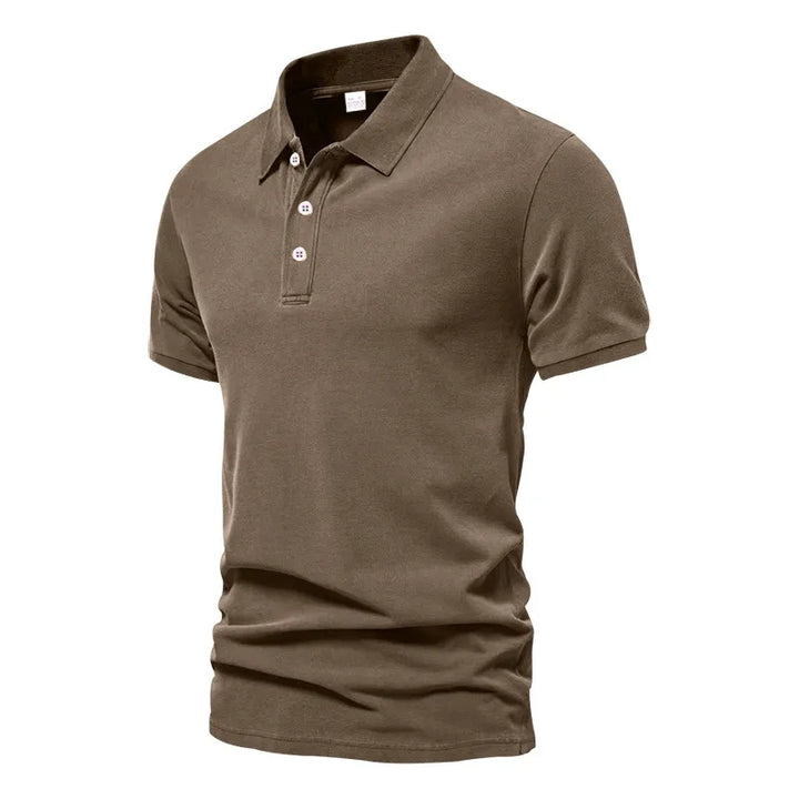 Laluna® | Herenpoloshirt met polokraag en knoopsluiting