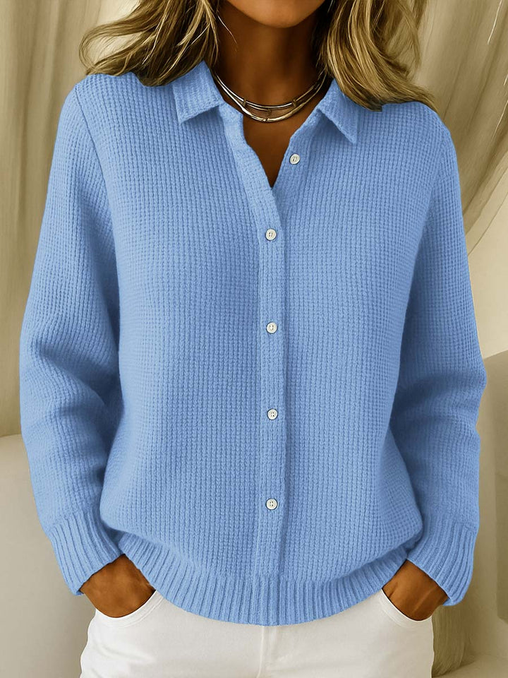 SOPHIA - COZY ELEGANCE BUTTON-UP TRUI