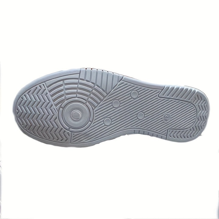 Heren All-Season Vetersportschoenen met Geometrisch Kleurblokpatroon