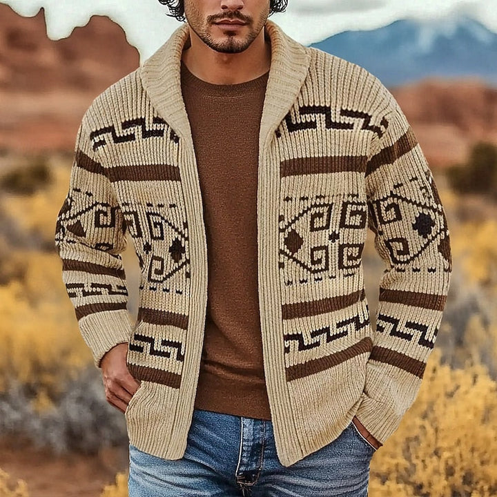 Sawyer | Patroon Zip Cardigan