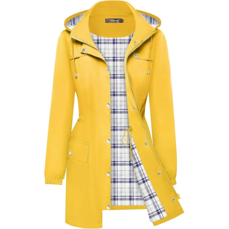 Oaklynn | Dames jas met capuchon en ritssluiting