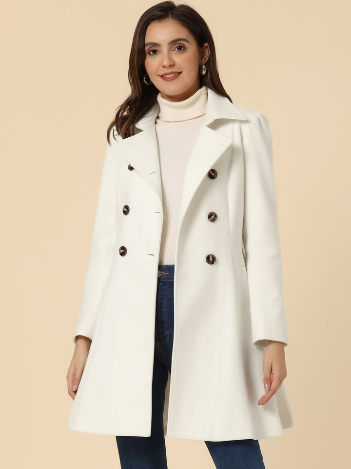 Ela | Fit-and-Flare Dubbelzijdige Op maat gemaakte Trenchcoat