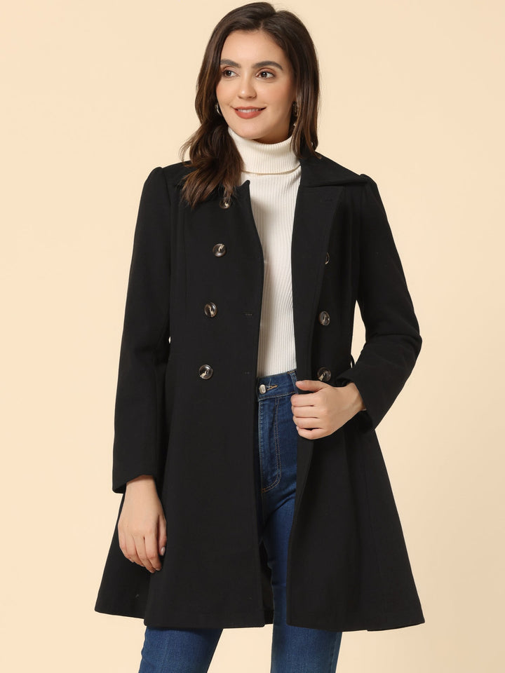 Ela | Fit-and-Flare Dubbelzijdige Op maat gemaakte Trenchcoat