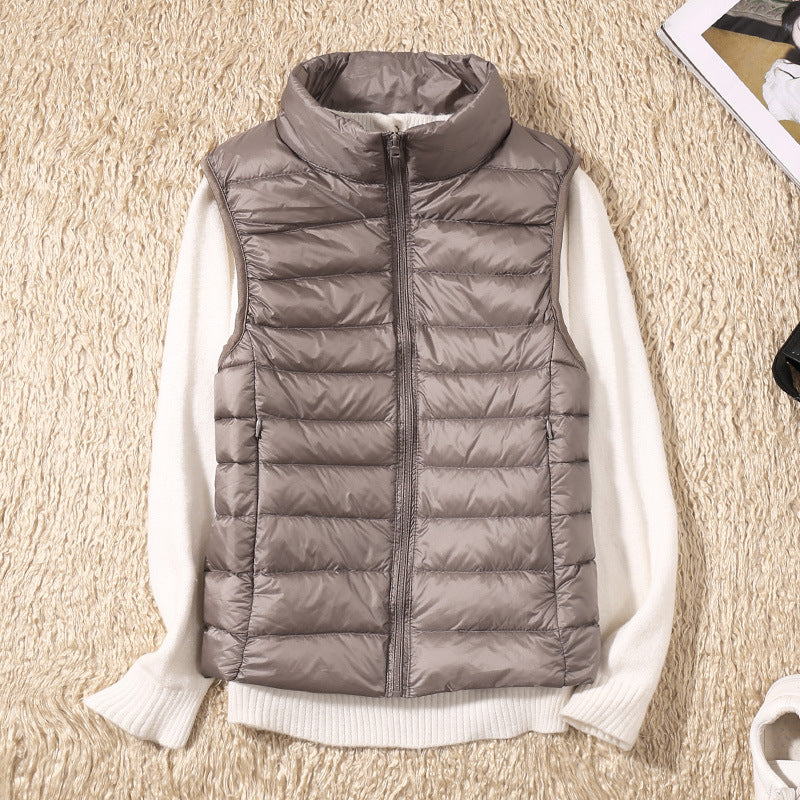 Elegante Mouwloze Warme Vest voor Koude Dagen