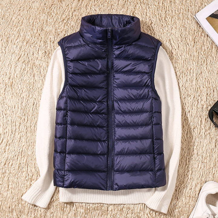 Elegante Mouwloze Warme Vest voor Koude Dagen