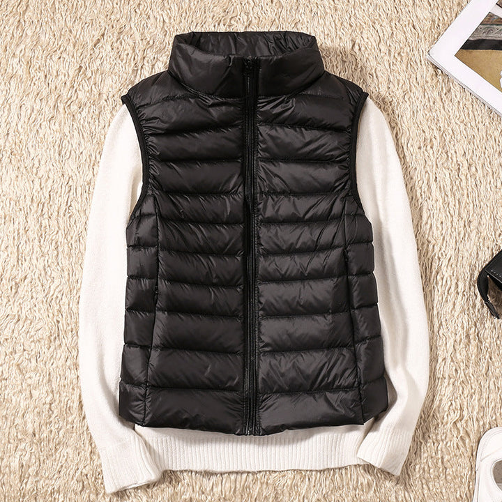 Elegante Mouwloze Warme Vest voor Koude Dagen