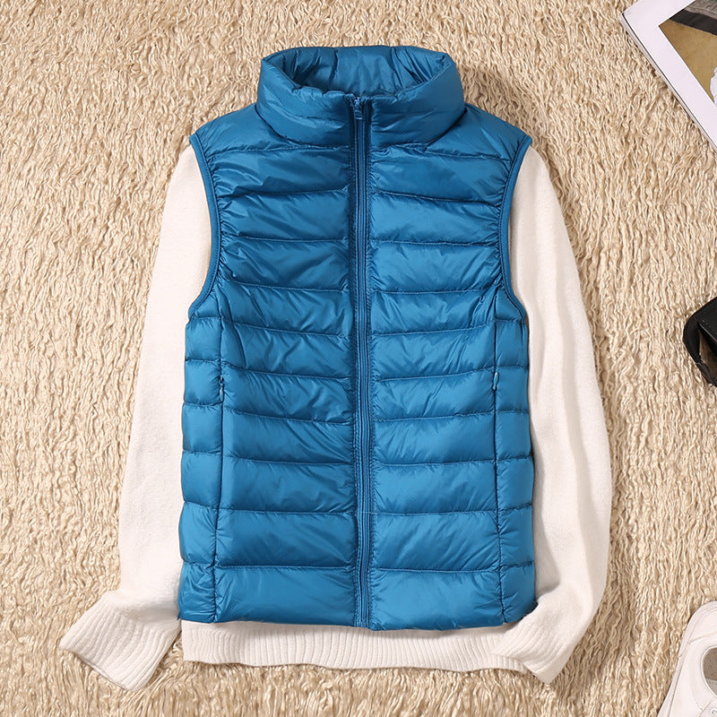 Elegante Mouwloze Warme Vest voor Koude Dagen