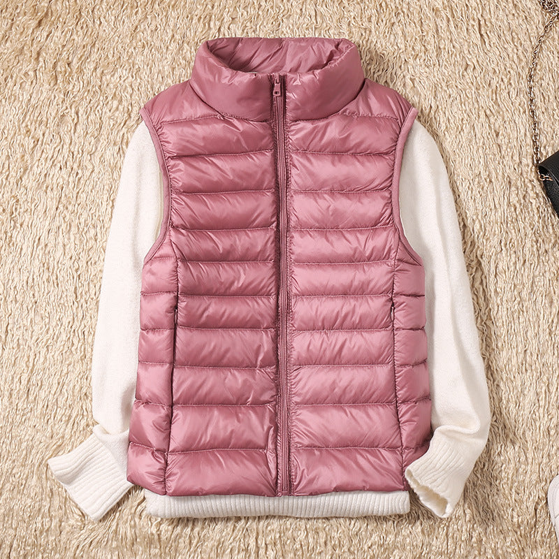 Elegante Mouwloze Warme Vest voor Koude Dagen