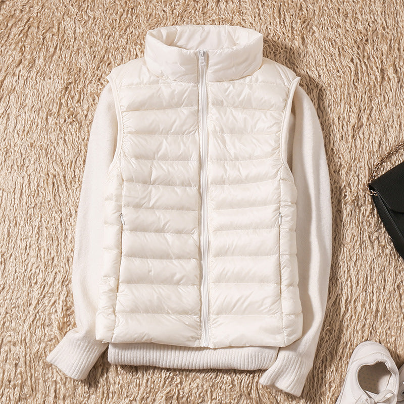 Elegante Mouwloze Warme Vest voor Koude Dagen