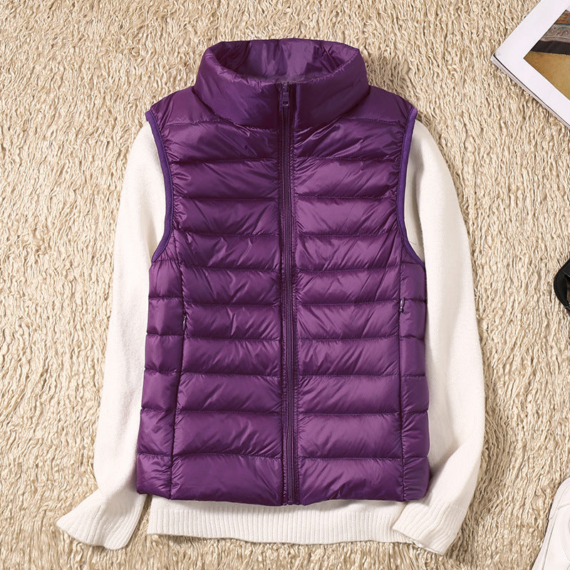 Elegante Mouwloze Warme Vest voor Koude Dagen