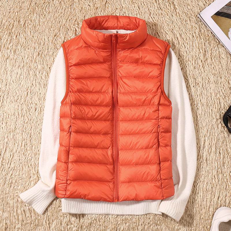 Elegante Mouwloze Warme Vest voor Koude Dagen