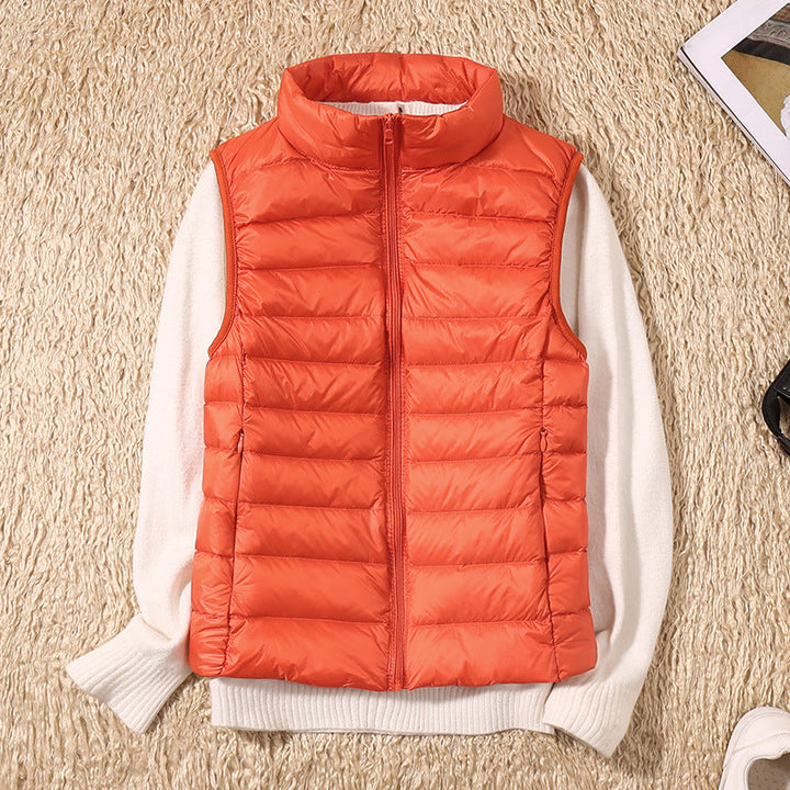 Elegante Mouwloze Warme Vest voor Koude Dagen