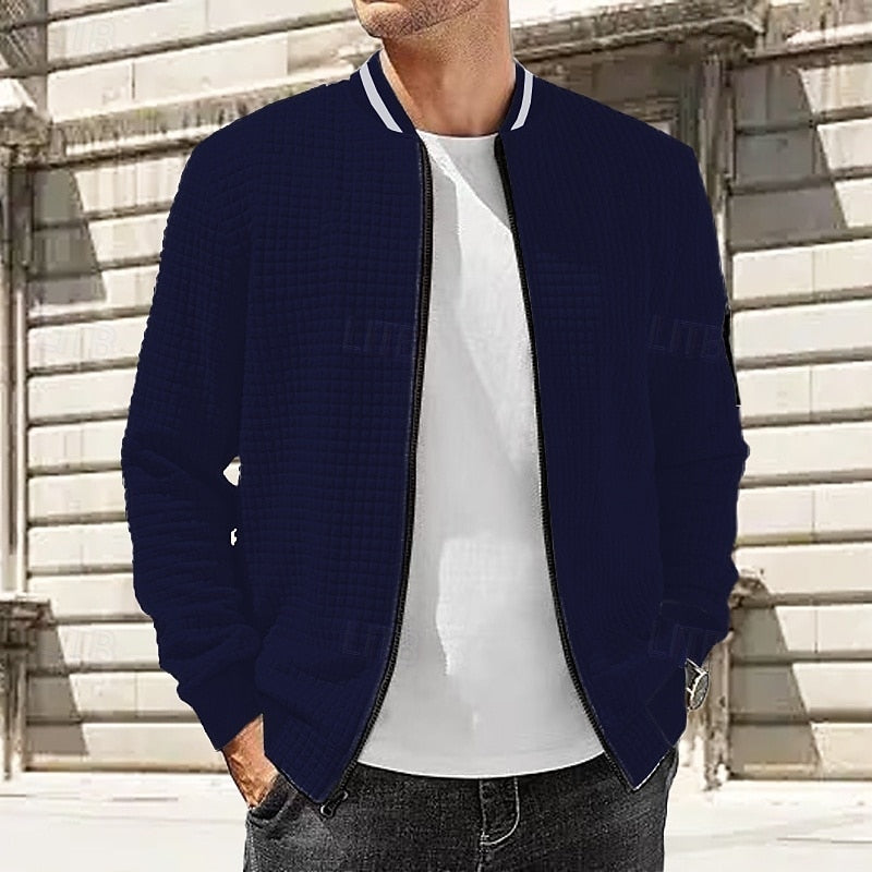 Zachary | Textured Bomberjack
