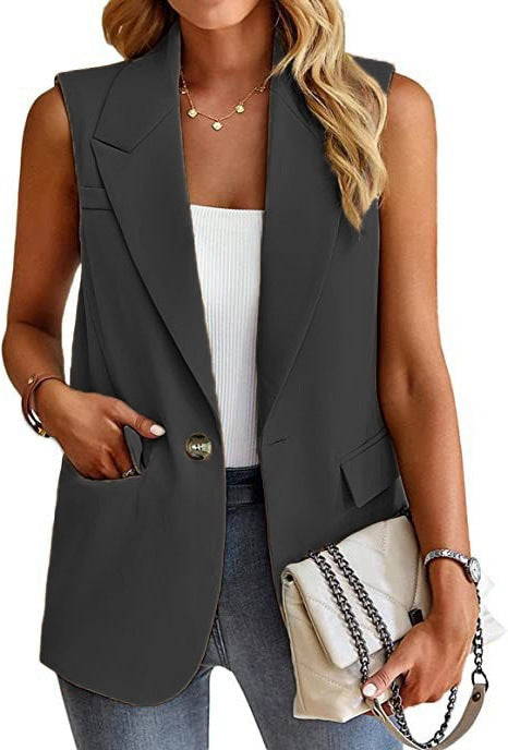 Esme | Dames Mouwloze Blazer Vest