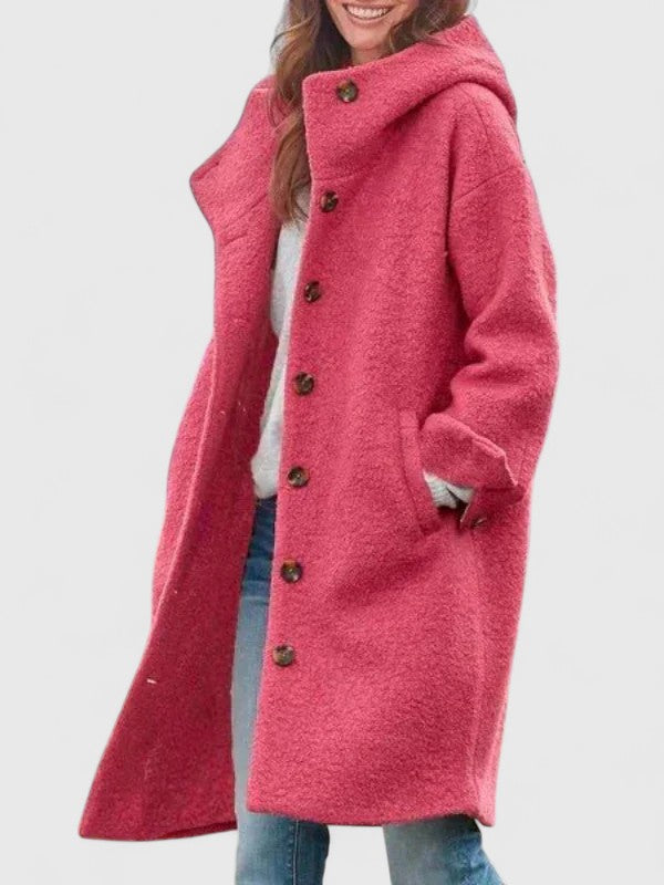 FREYA – TEXTUUR RICH HOODED JAS