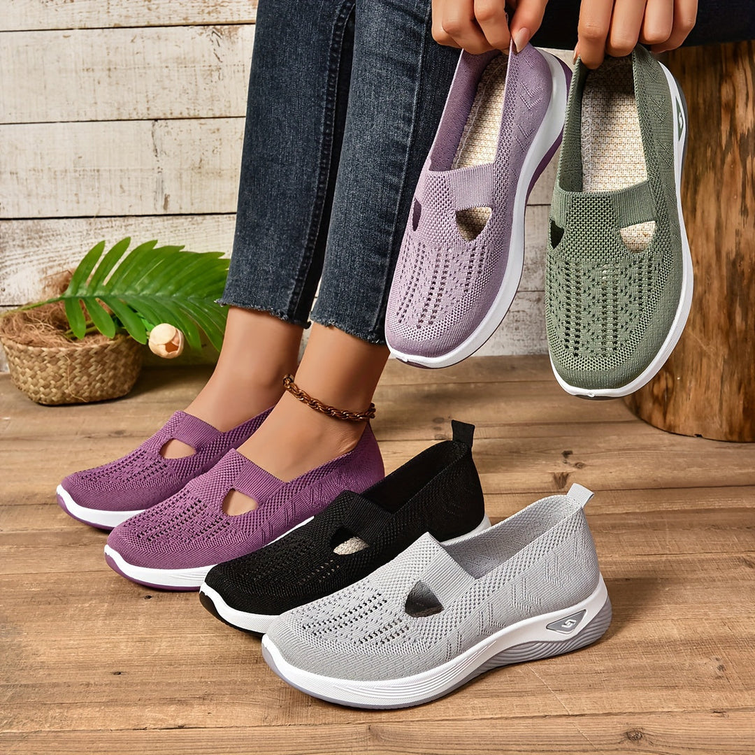 Gemakkelijke Slip-On Casual Schoenen met Ondersteunende Zool