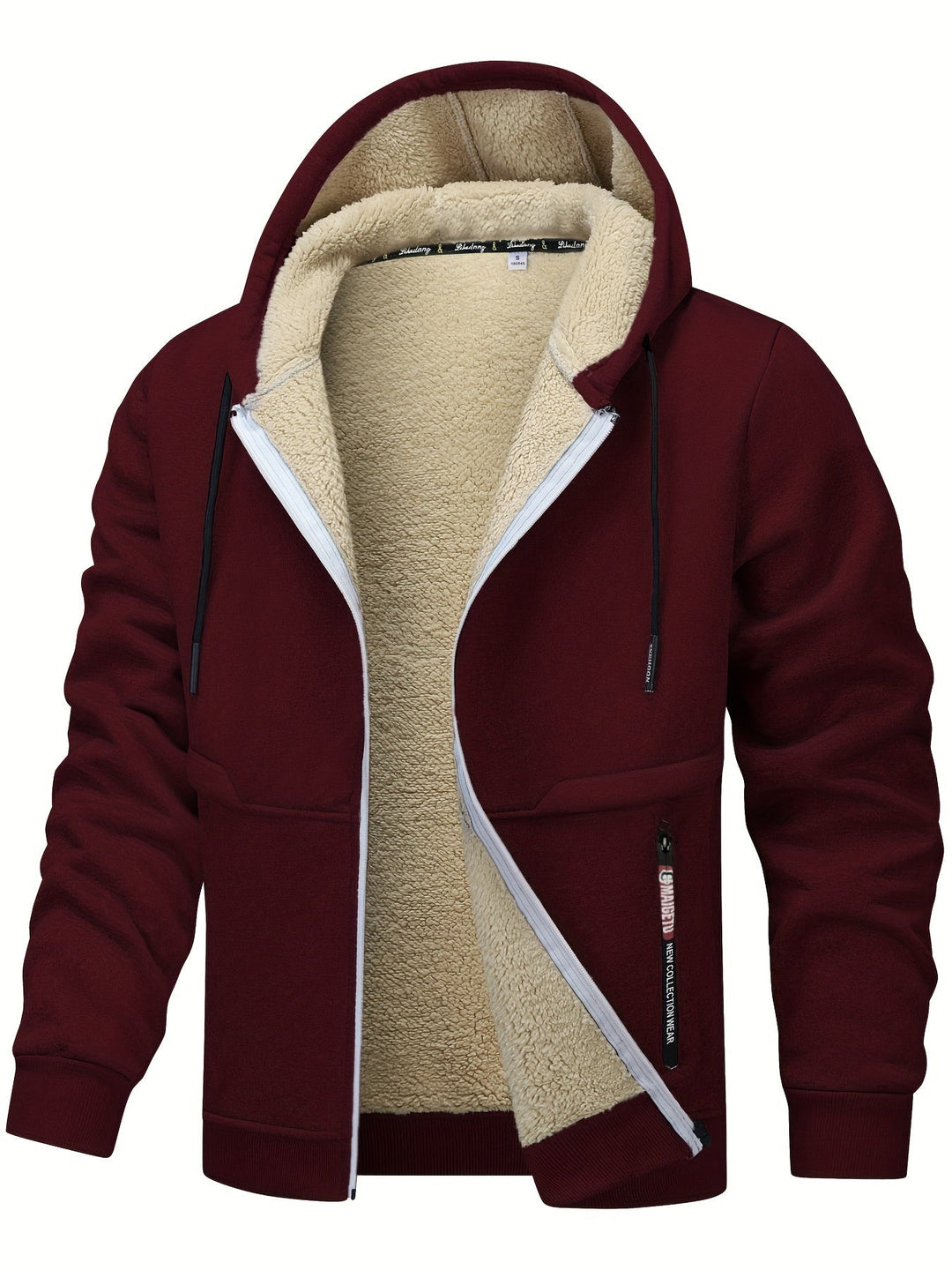 Russell | Gezellige Hooded Zip-Up Jast