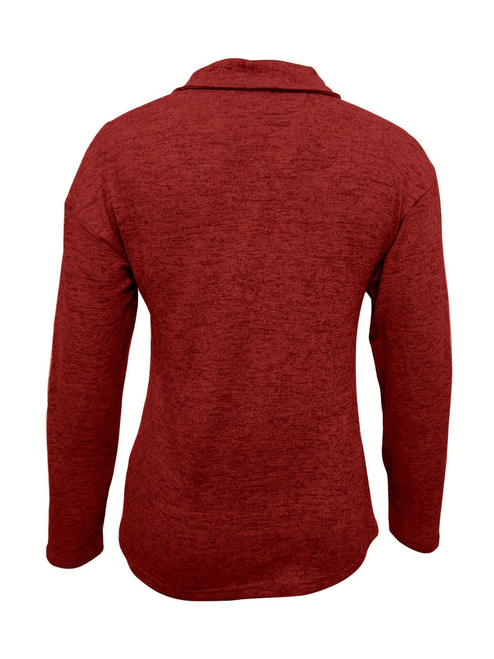 DIANA – CASUAL ZIP KRAAG TOP