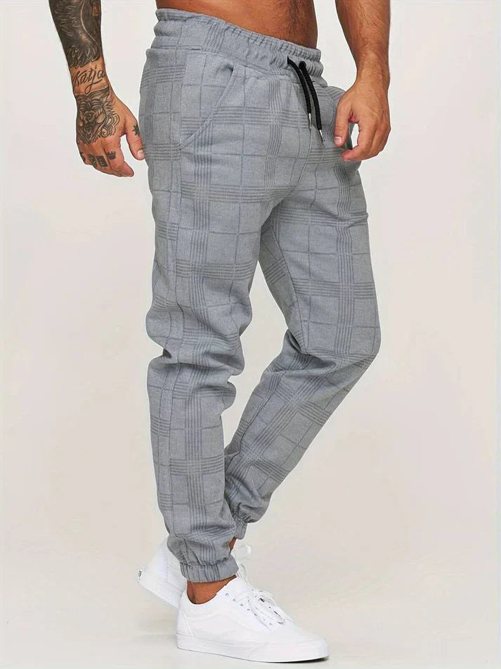 Evert™ Geruite Joggingbroek