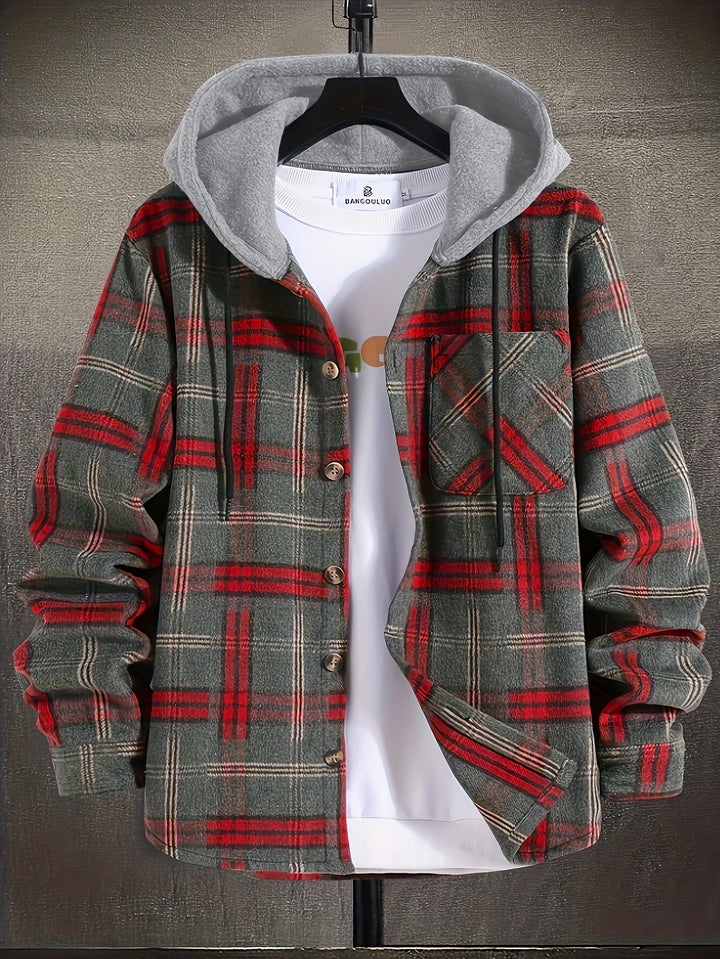 Hollis | Kerst Ruitjes Hoodie Jast